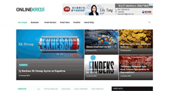 Desktop Screenshot of onlinekredi.com